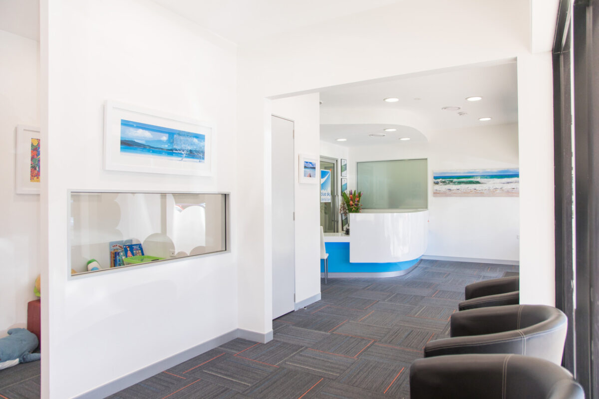 Blue Sky Dental Practice foyer