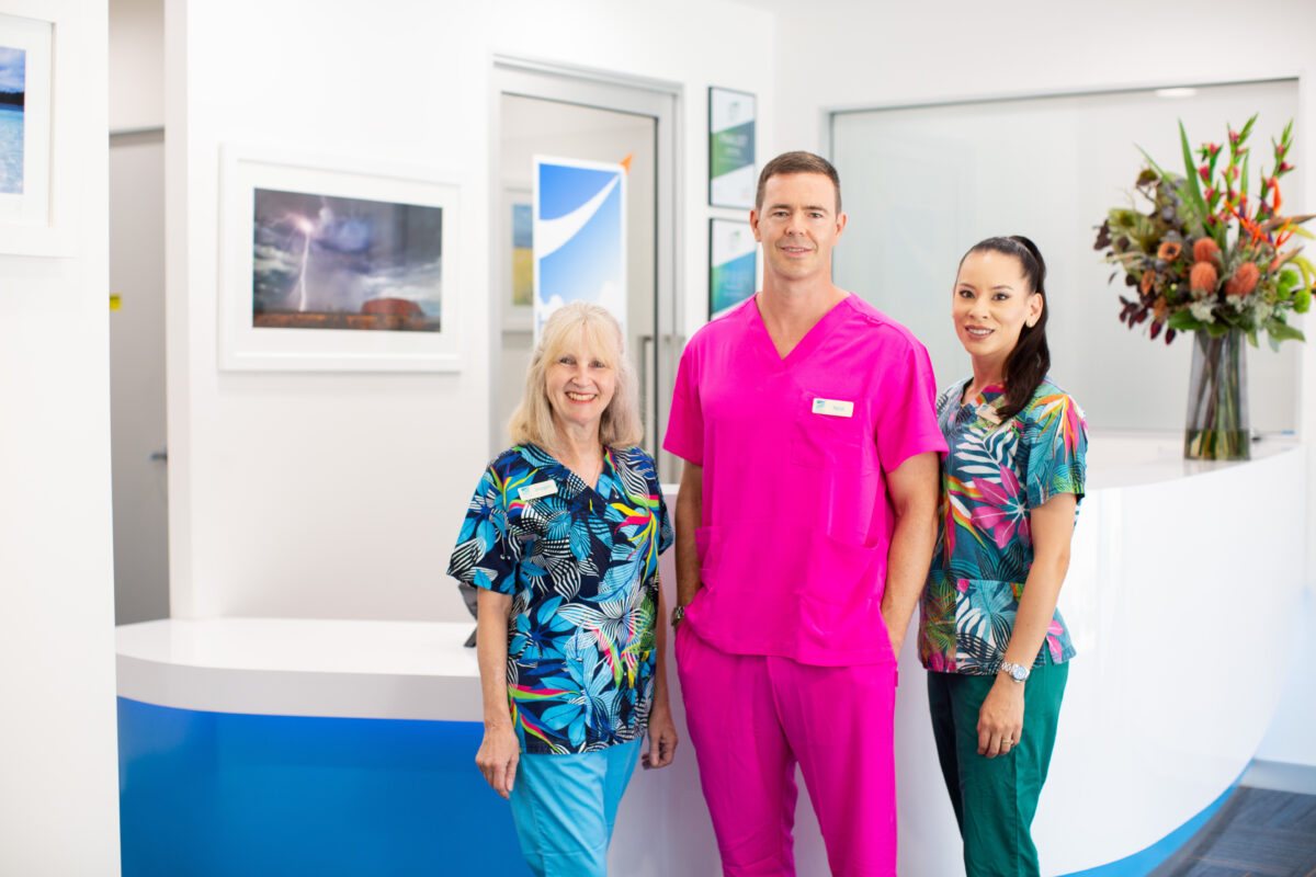 dentist chair at Blue Sky Dental Hervey Bay